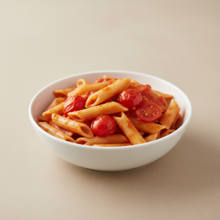 Gluten Free Penne With Marinara and Tomatoes