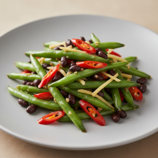 Gluten-Free Sauteed String Beans (Spicy)