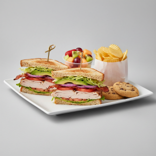 Turkey Club Sandwich Turkey Club Sandwich