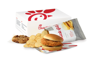 Chick-fil-A Sandwich With Kale Crunch Side Packaged Meal