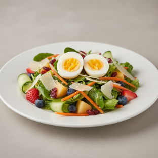 Seasonal Salad with Egg Seasonal Salad with Egg