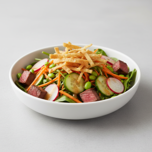 Asian Salad with Steak