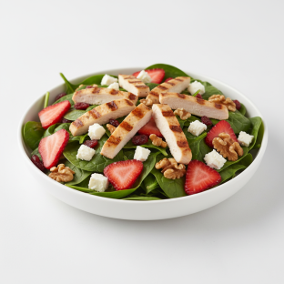 Chicken Strawberry Spinach Salad Chicken Strawberry Spinach Salad