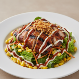 Charcoal-Grilled BBQ Chicken Salad Charcoal-Grilled BBQ Chicken Salad