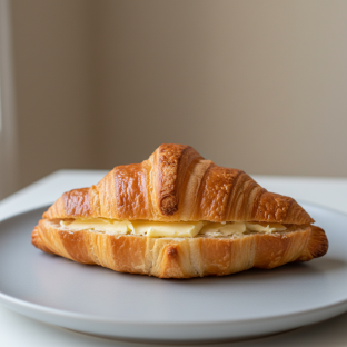 Toast Any Plain Croissant With Butter Toast Any Plain Croissant With Butter