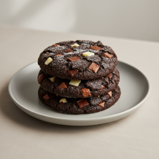 Triple Choco Cookies Triple Choco Cookies