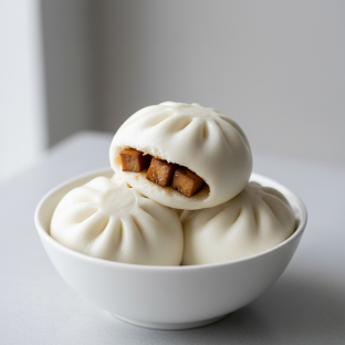 Teriyaki Tofu Banh Bao Teriyaki Tofu Banh Bao