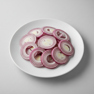 Sliced Red Onions Sliced Red Onions