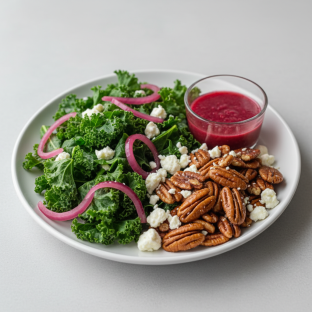 Deconstructed Seasonal Kale Salad Deconstructed Seasonal Kale Salad