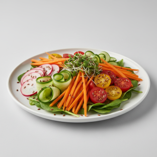 Deconstructed Spa Salad Deconstructed Spa Salad