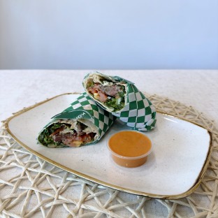 Koftedes Wrap with House Salad