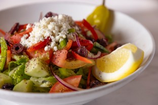 Falafel Greek Salad