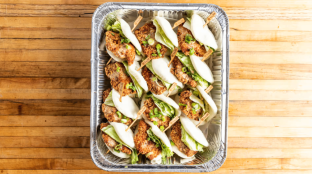 Crispy Chicken Buns