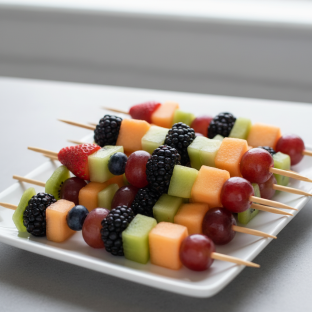 Fruit Skewers Platter (small platter)