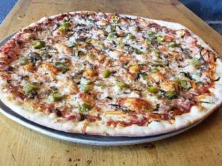 Midwestern Pizza with Dairy-Free Cheese [18"]