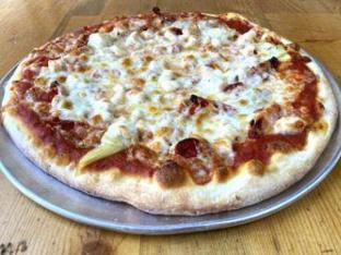 Mediterranean Pizza with Dairy-Free Cheese [18"]