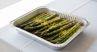 Vegan Grilled Asparagus With Lemon Zest