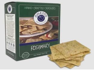 Gluten Free Crackers- Rosemary