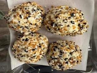 Everything Goat Cheese Balls