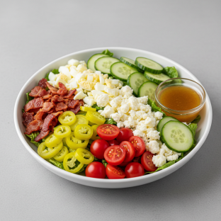 Italian Cobb with Italian Dressing Italian Cobb with Italian Dressing