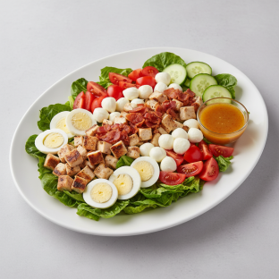 Italian Cobb with Chicken and Italian Dressing Italian Cobb with Chicken and Italian Dressing