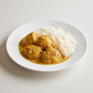 Coconut Chicken Curry with Rice Coconut Chicken Curry with Rice