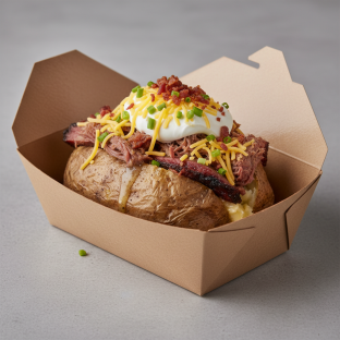 The Baker Lunch Box With Brisket The Baker Lunch Box With Brisket