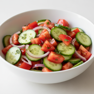 Tomato Cucumber Salad
