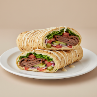 Tri Tip Shawarma Wrap