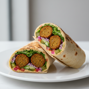 Falafel Wrap (Vegan)
