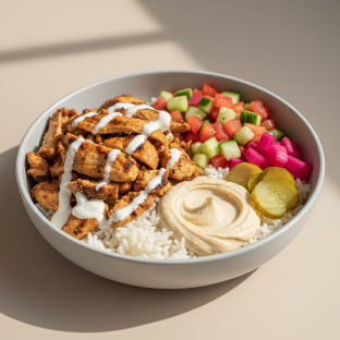 Chicken Shawarma Bowl