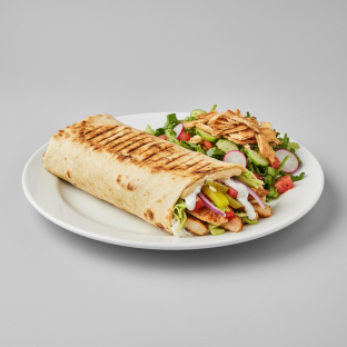 Chicken Shawarma Wrap Meal