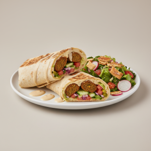 Falafel Wrap Meal