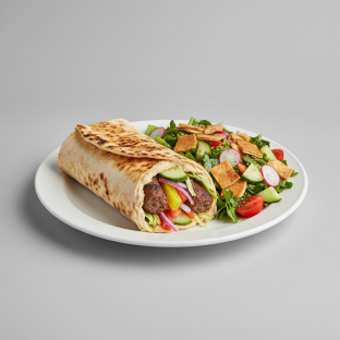 Kefta Kebab Wrap Meal