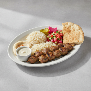 Lamb Kebab Plate