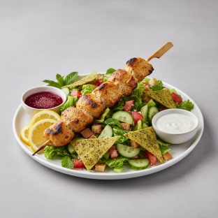 Chicken Kebab Salad