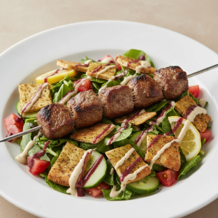 Lamb Kebab Salad