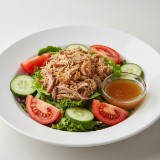 Kalua Pork Entree Salad with Vinaigrette Kalua Pork Entree Salad with Vinaigrette