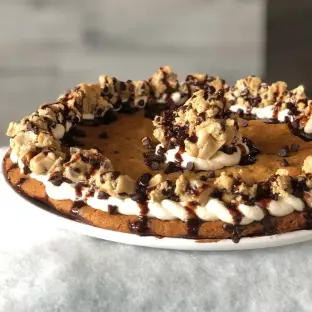 Chocolate Chip Cookie Cake (double Stack) - Chocolate