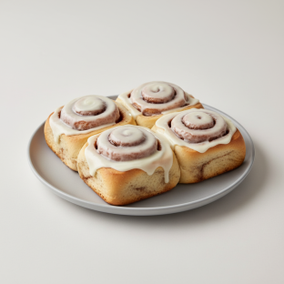 4 Rolls: Classic Cinnamon Roll