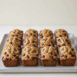 Chocolate Chip Banana Bread 12ct