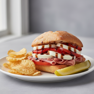 Prosciutto Bravo Sandwich With Chips