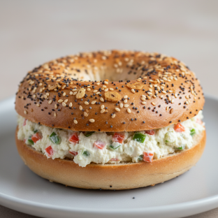 Everything Bagel & Tofu Veggie Cream Cheese