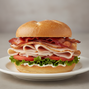 Turkey Club on a Roll
