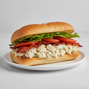 Chicken Salad Blt on a Roll
