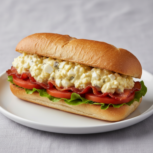 Egg Salad Blt on a Roll