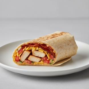 Chipotle Chicken in a Wrap