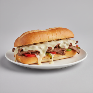 Steakhouse Philly Cheese on a Hero Roll