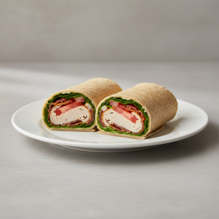 Turkey Club in a Wrap