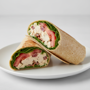 Chicken Salad Blt in a Wrap